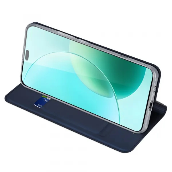 DUX Zaklápacie puzdro pre Honor 400 Lite 5G modré