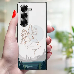 MY ART Ochranný kryt pre Samsung Galaxy Z Fold6 5G LAKE (192)