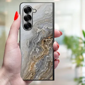 MY ART Ochranný kryt pre Samsung Galaxy Z Fold6 5G BEIGE (151)