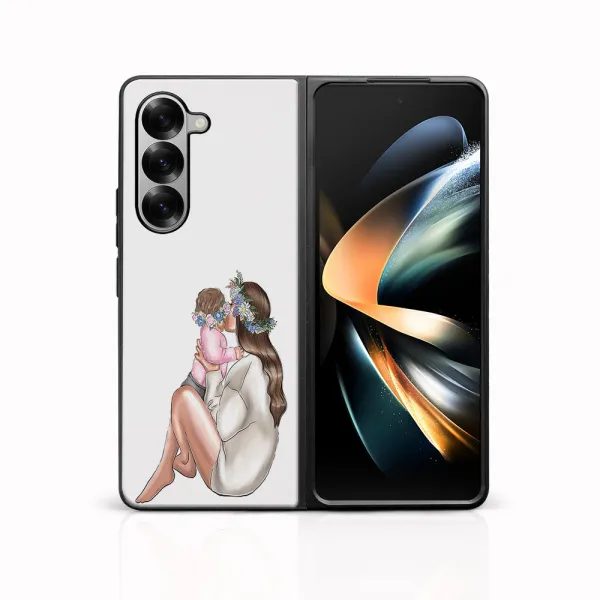 MY ART Ochranný kryt pre Samsung Galaxy Z Fold6 5G BABY GIRL (111)