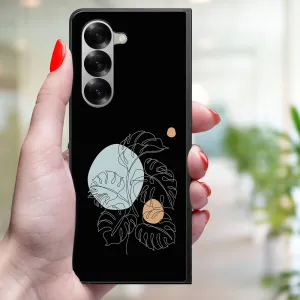 MY ART Ochranný kryt pre Samsung Galaxy Z Fold6 5G MONSTERA (194)