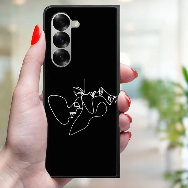 MY ART Ochranný kryt pre Samsung Galaxy Z Fold6 5G FACES (196)