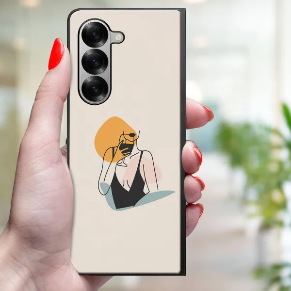 MY ART Ochranný kryt pre Samsung Galaxy Z Fold6 5G WOMAN (197)