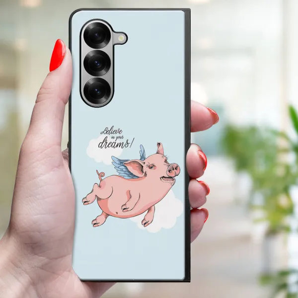 MY ART Ochranný kryt pre Samsung Galaxy Z Fold6 5G PIG (186)