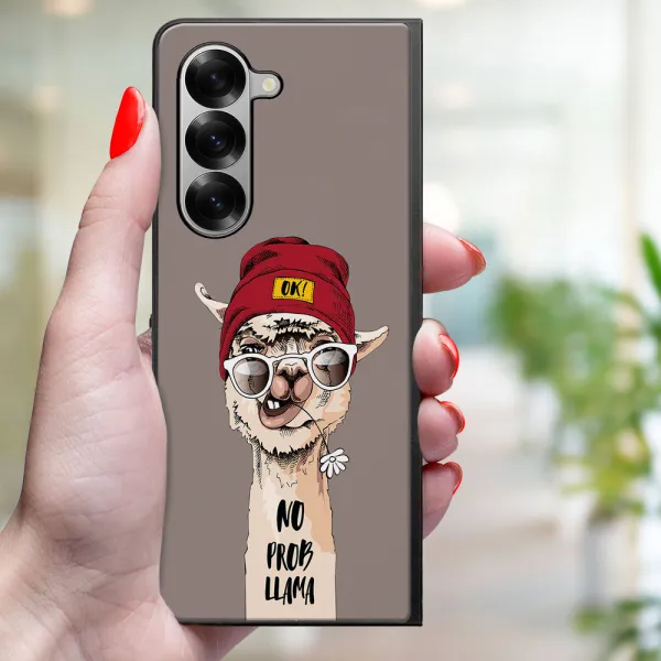 MY ART Ochranný kryt pre Samsung Galaxy Z Fold6 5G PROBLLAMA (187)