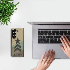MY ART Ochranný kryt pre Samsung Galaxy Z Fold6 5G ARMY (236)