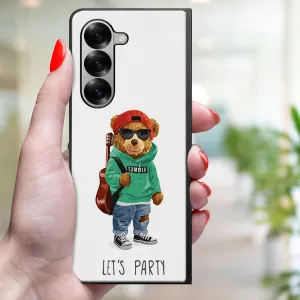 MY ART Ochranný kryt pre Samsung Galaxy Z Fold6 5G BEAR (177)