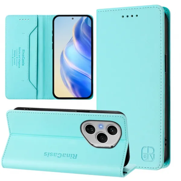 RINA Zaklápacie puzdro pre Honor 400 Pro 5G mentolové