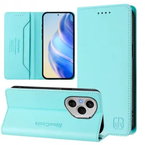 RINA Zaklápacie puzdro pre Honor 400 Pro 5G mentolové