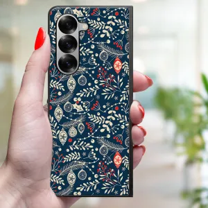 MY ART Kryt s vianočným dizajnom Samsung Galaxy Z Fold6 5G MISTLETOE (070)