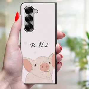 MY ART Ochranný kryt pre Samsung Galaxy Z Fold6 5G BE KIND (190)
