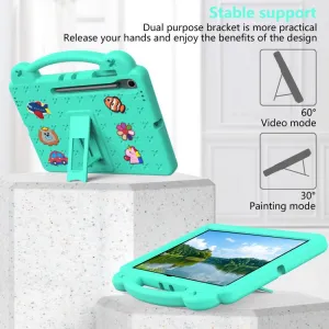 FANY Detský kryt na tablet pre Samsung Galaxy Tab S10 FE+ mentolový