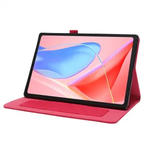 FABRIC Zaklápací kryt pre Lenovo Tab 10.1 červený