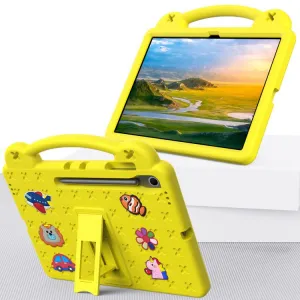 FANY Detský kryt na tablet pre Samsung Galaxy Tab S10 FE+ žltý