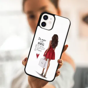 MY ART Ochranný obalpre Apple iPhone 12 mini RED DRESS (137)