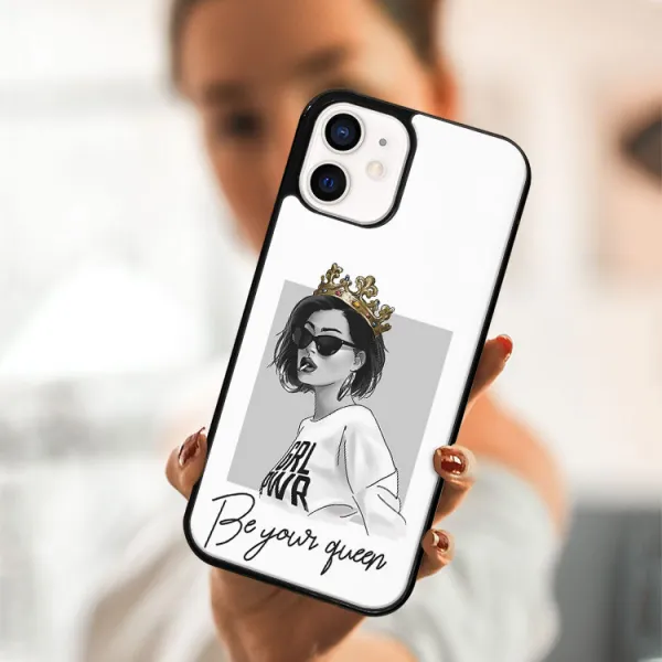 MY ART Ochranný obal pre Apple iPhone 12 mini QUEEN (139)
