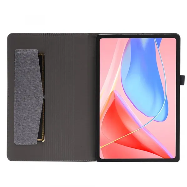 FABRIC Zaklápací kryt pre Lenovo Tab 10.1 šedý