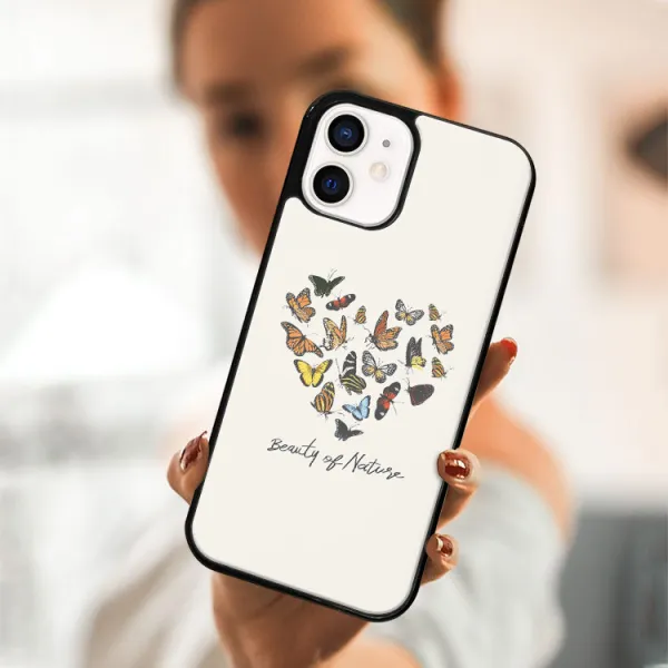 MY ART Ochranný obal pre Apple iPhone 12 mini BUTTERFLIES (240)