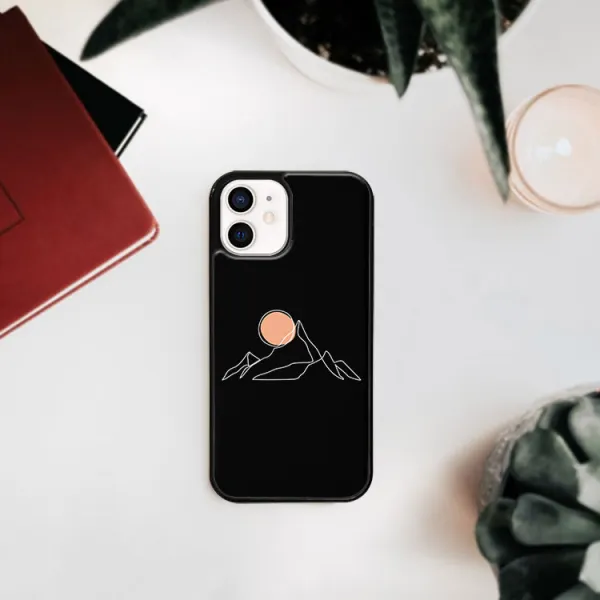 MY ART Ochranný obal pre Apple iPhone 12 mini MOUNTAIN (193)