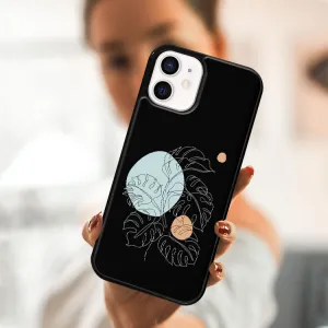 MY ART Ochranný obal pre Apple iPhone 12 mini MONSTERA (194)