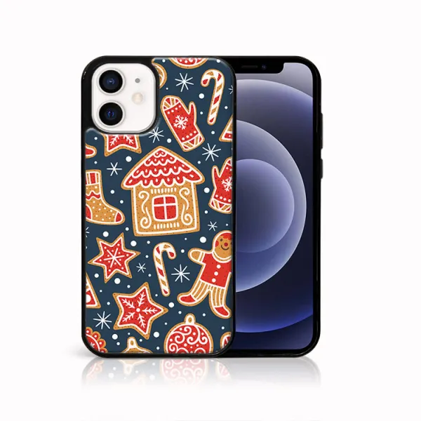 MY ART Obal s vianočným dizajnom Apple iPhone 12 mini CHRISTMAS (069)