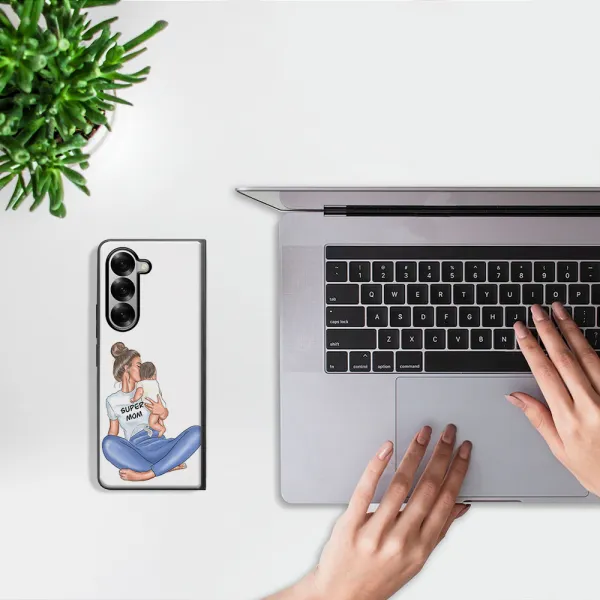 MY ART Ochranný kryt pre Samsung Galaxy Z Fold6 5G SUPERMOM (112)