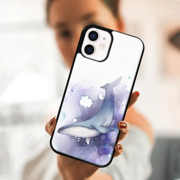 MY ART Ochranný obal pre Apple iPhone 12 mini WHALE (242)