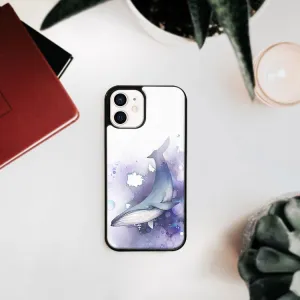 MY ART Ochranný obal pre Apple iPhone 12 mini WHALE (242)