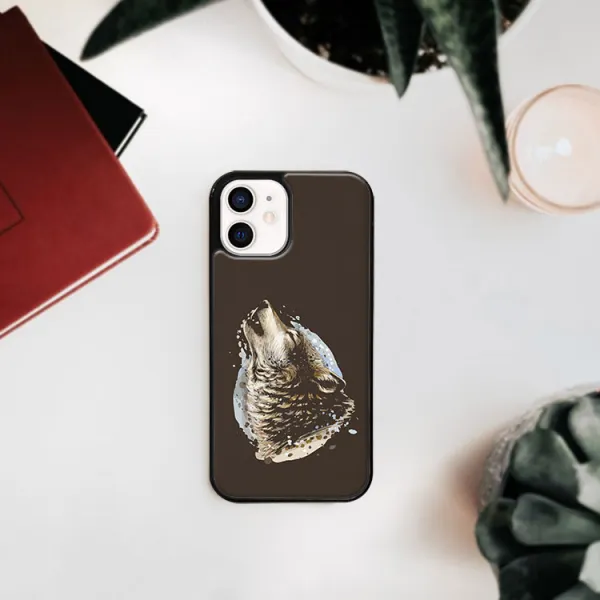 MY ART Ochranný obal pre Apple iPhone 12 mini HOWL (244)
