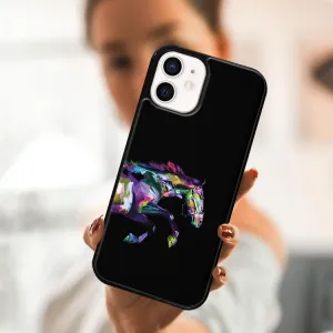 MY ART Ochranný obal pre Apple iPhone 12 mini HORSE (249)