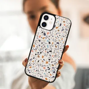 MY ART Ochranný obal pre Apple iPhone 12 mini BEIGE TERRAZZO (162)
