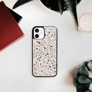MY ART Ochranný obal pre Apple iPhone 12 mini BEIGE TERRAZZO (162)