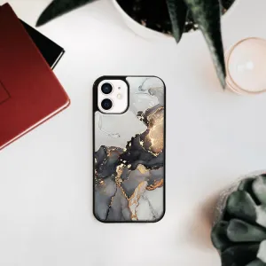 MY ART Ochranný obal pre Apple iPhone 12 mini GREY MARBLE (140)
