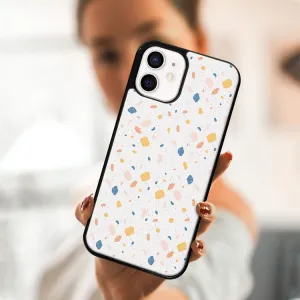 MY ART Ochranný obal pre Apple iPhone 12 mini ORANGE TERRAZZO (165)