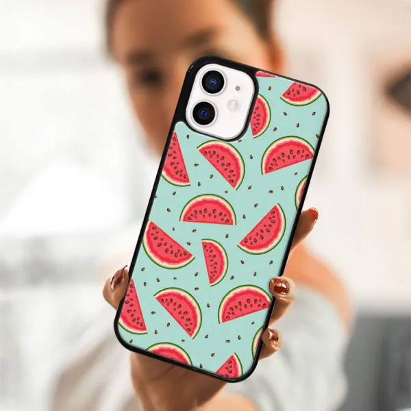 MY ART Ochranný obal pre Apple iPhone 12 mini WATERMELON (120)