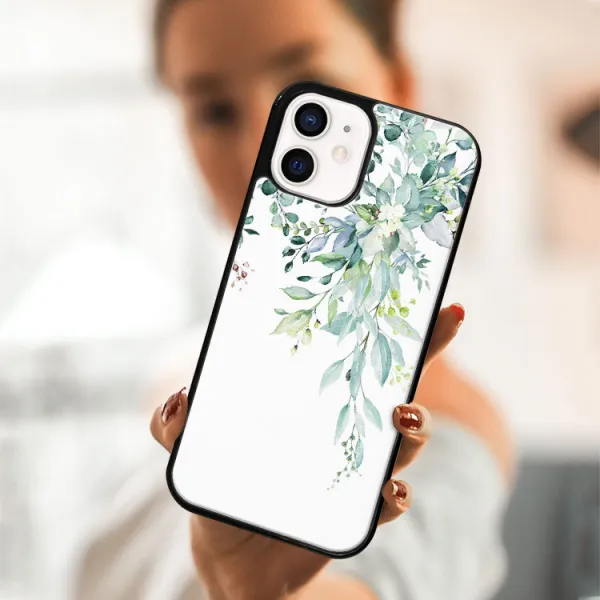 MY ART Ochranný obal pre Apple iPhone 12 mini GREENERY (155)