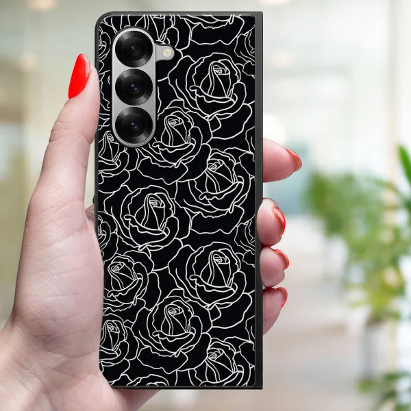 MY ART Ochranný kryt pre Samsung Galaxy Z Fold6 5G ROSES (172)