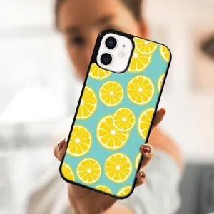 MY ART Ochranný obal pre Apple iPhone 12 mini LEMON (121)