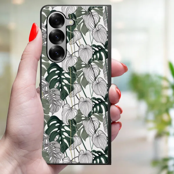 MY ART Ochranný kryt pre Samsung Galaxy Z Fold6 5G LEAF (175)