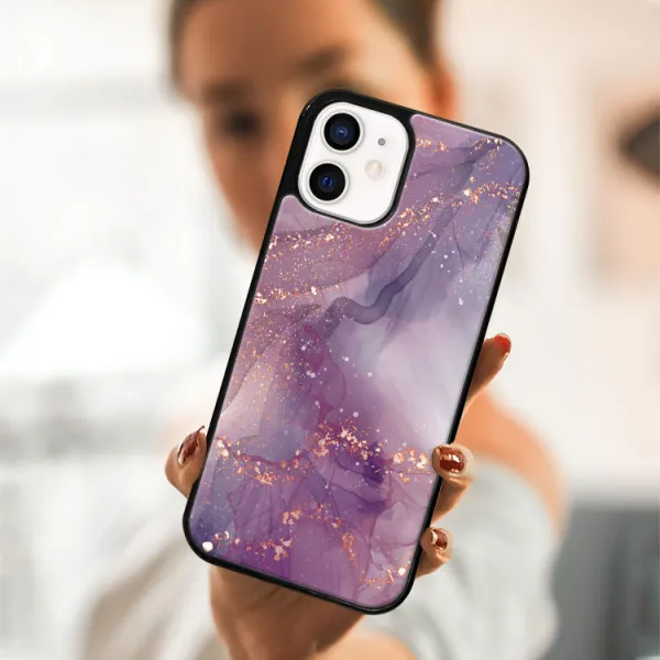 MY ART Ochranný obal pre Apple iPhone 12 mini PURPLE (148)