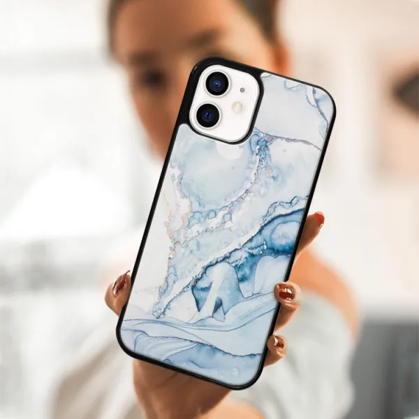 MY ART Ochranný obal pre Apple iPhone 12 mini LIGHT BLUE (149)