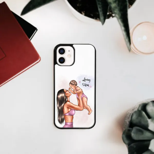 MY ART Ochranný obal pre Apple iPhone 12 mini LOVING MOM (115)