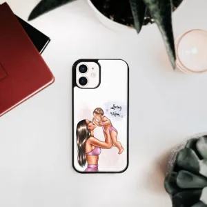 MY ART Ochranný obal pre Apple iPhone 12 mini LOVING MOM (115)