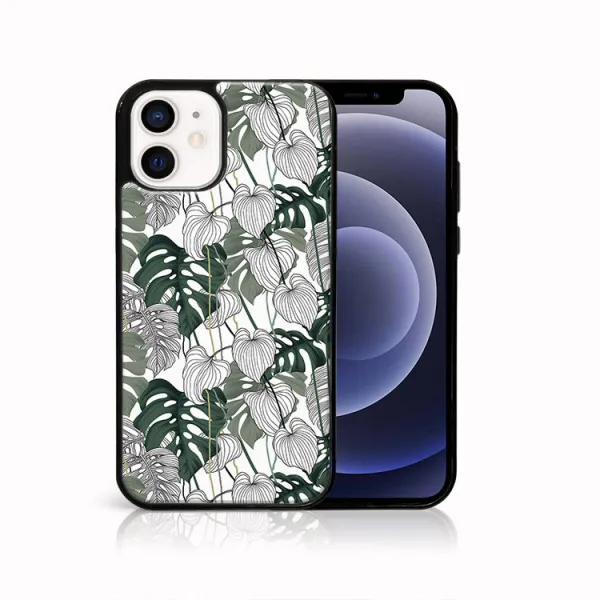MY ART Ochranný obal pre Apple iPhone 12 mini LEAF (175)