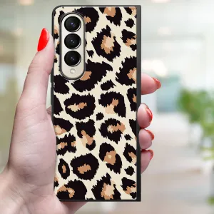 MY ART Ochranný kryt pre Samsung Galaxy Z Fold4 5G LEOPARD PRINT (238)