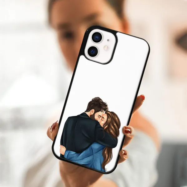 MY ART Ochranný obal pre Apple iPhone 12 mini COUPLE (117)