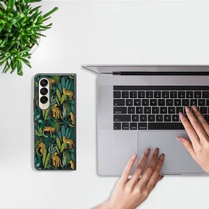 MY ART Ochranný kryt pre Samsung Galaxy Z Fold4 5G LEOPARD (239)