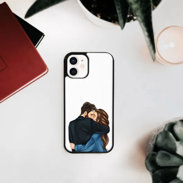 MY ART Ochranný obal pre Apple iPhone 12 mini COUPLE (117)