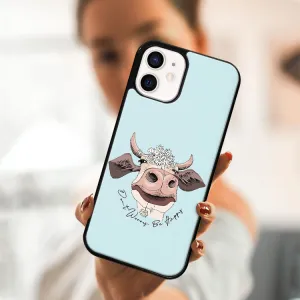 MY ART Ochranný obal pre Apple iPhone 12 mini HAPPY COW (181)