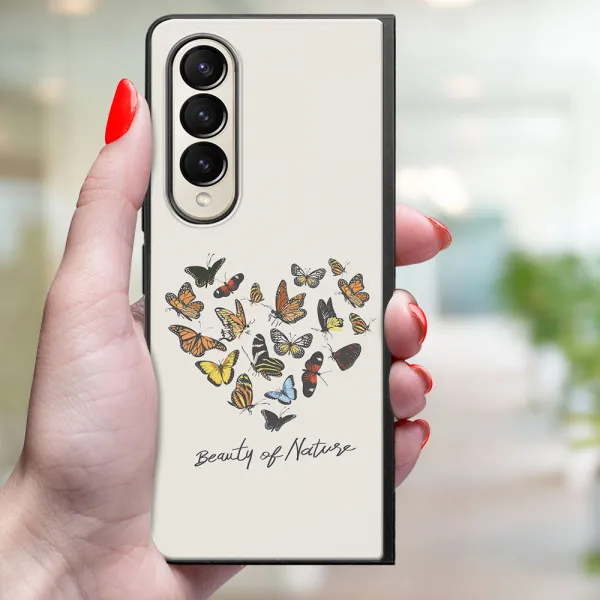 MY ART Ochranný kryt pre Samsung Galaxy Z Fold4 5G BUTTERFLIES (240)